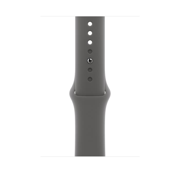 Apple Watch 49/46/45/44mm skálově šedý sportovní řemínek S/M