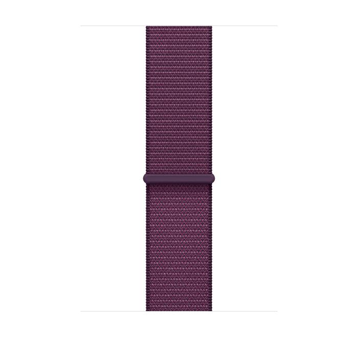 Apple Watch 49/46/45/44mm švestkový provlékací sportovní řemínek