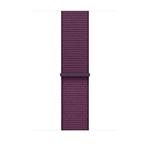 Apple Watch 49/46/45/44mm švestkový provlékací sportovní řemínek