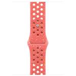 Apple Watch 49/46/45/44mm žhavě oranžový sportovní řemínek Nike S/M