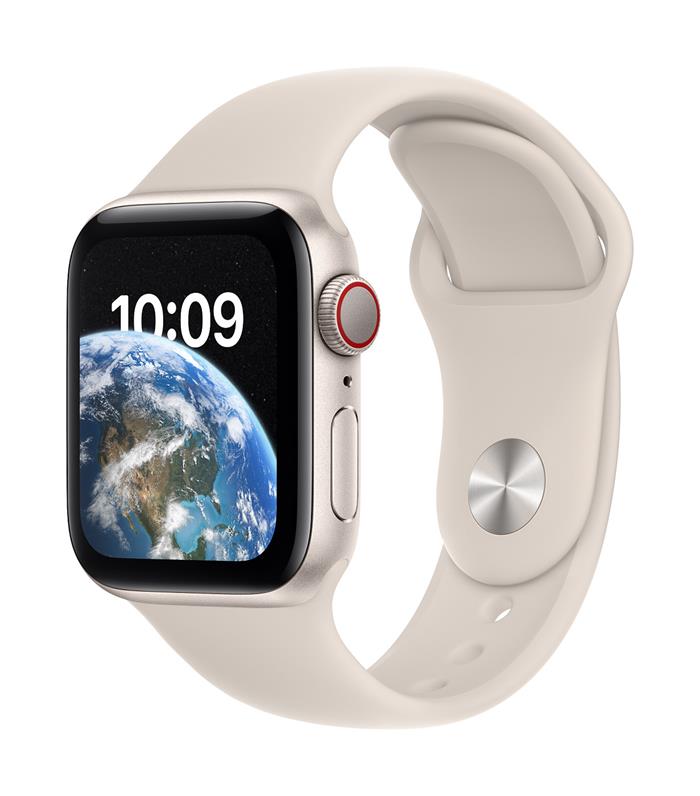 Apple Watch SE (2022) Cellular 40mm hvězdně bílé