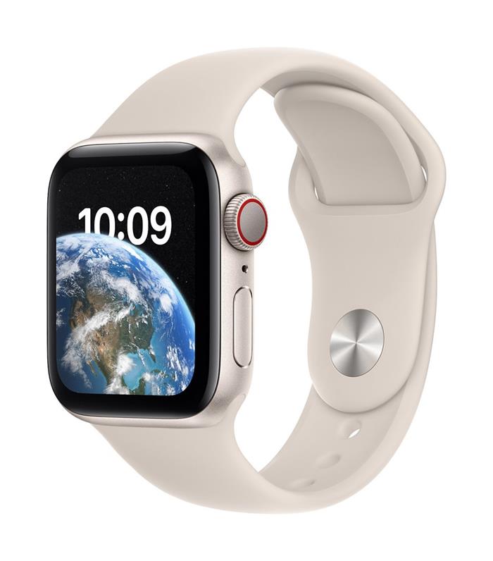 Apple Watch SE (2022) Cellular 44mm hvězdně bílé