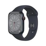 Apple Watch Series 8 Cellular 45mm inkoustový hliník s inkoustovým sportovním řemínkem