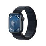 Apple Watch Series 9 41mm Temně inkoustový hliník s temně inkoustovým provlékacím řemínkem