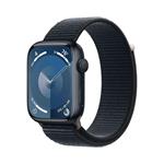 Apple Watch Series 9 45mm Temně inkoustový hliník s temně inkoustovým provlékacím řemínkem