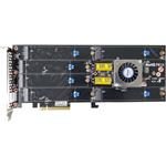 Areca 1686-6NOD M.2 NVMe RAID(0/1/10) 6×M.2 80/110mm, PCI-E8(g4), FP