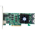 Areca1886-16i TriMode SAS3RAID(0/1/5/6/10/50/60) 2×8654-8i, exp:512, 8GB, PCI-E8g4, LP