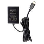 Argon USB-C napájecí zdroj, 5.25V, 3.5A, černý