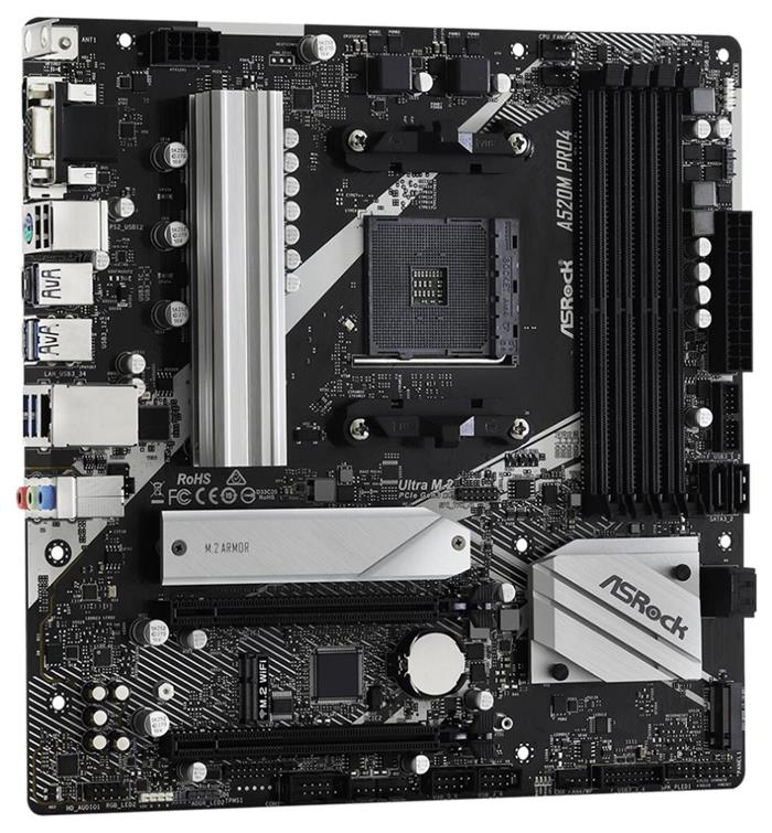 ASRock A520M Pro4