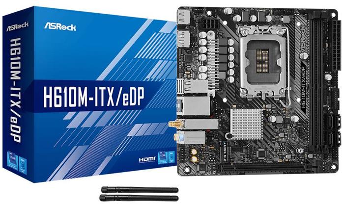 ASRock H610M-ITX/eDP