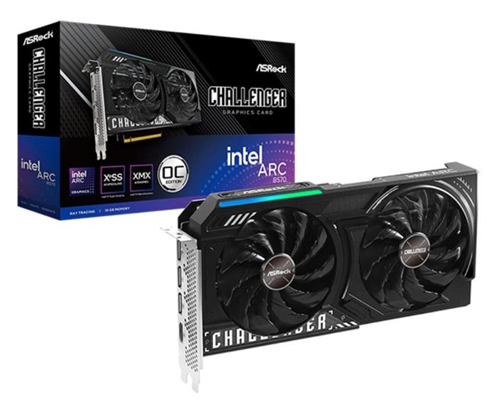 ASRock Intel Arc B570 Challenger 10G OC