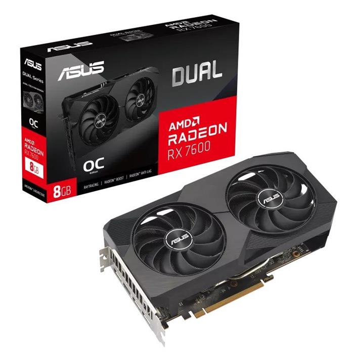 ASUS DUAL Radeon RX7600 8G OC