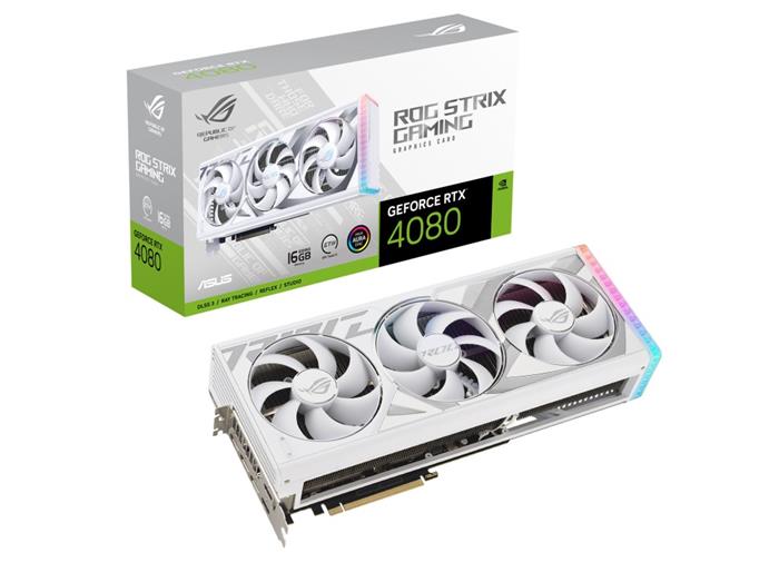 ASUS GeForce ROG Strix RTX 4080 16GB GDDR6X White Edition