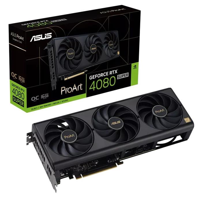 ASUS ProArt GeForce RTX 4080 SUPER OC Edition 16GB GDDR6X