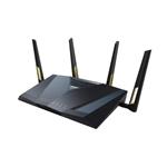 ASUS RT-AX88U Pro, Dvoupásmový WiFi 6 router AX6000, dva porty 2,5G, čtyřjádrový procesor s frekvencí 2,0 GHz