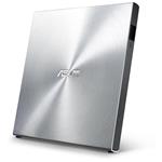 ASUS SDRW-08U5S-U, externí slim DVD±RW mechanika, USB 2.0, stříbrná