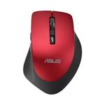 ASUS WT425, bezdrátová optická myš, 1600dpi, červená