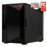 Asustor NAS AS5202T / 2x 2.5"/3.5" SATA III/ Intel Celeron J4005 2.0 GHz/ 2GB/ 2x 2.5 GbE/ 3x USB 3.0/ HDMI + IR