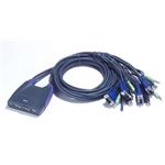 ATEN CS-64US, KVM switch pro 4 PC, USB, 0.9 metru