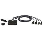 ATEN CS22HF - KVM / USB switch - 2 ports