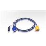 ATEN integrovaný kabel 2L-5202UP pro KVM USB 1.8m