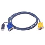 ATEN integrovaný kabel 2L-5203UP pro KVM USB 3m
