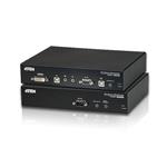 ATEN KVM extender CE-680 USB , DVI KVM extender pro konzoli s USB klávesnicí a myší přes optický kabel, dosah 600 metrů