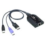 Aten KVM modul k přepínači počítačů přes TP, VirtualMedia a Smart Card/CAC Reader (DP / USB), (KA7189)