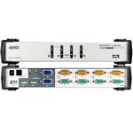 ATEN KVM switch CS-1744 USB 4PC, OSD, Audio