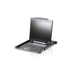 Aten Lightweight PS/2-USB VGA LCD Console with USB Peripheral Support  