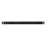 Aten PE0116SG, Vertikální napájecí panel 1U, 16x zásuvka C13, vstup IEC320 C14