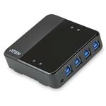 ATEN US434, USB 3.0 Přepínač periferií 4:4  