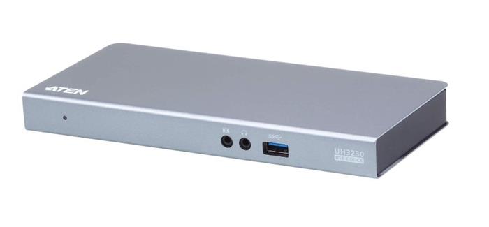 ATEN USB-C Multiportová dokovací stanice DP, HDMI, RJ45, Audio