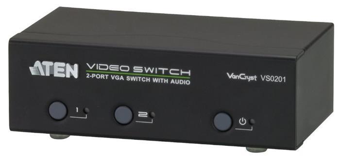 Aten VS0201 Přepínač VGA+ audio 2:1