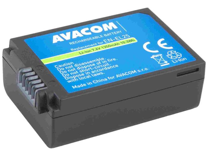 AVACOM Náhradní baterie Nikon EN-EL25 Li-Ion 7.6V 1350mAh 10.3Wh