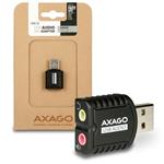 AXAGO ADA-10, externí stereo zvuková karta, USB 2.0