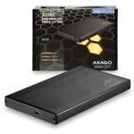 AXAGO ALINEbox, EE25-XA3 externí box na 2.5" SATA disk, USB 3.0, černý