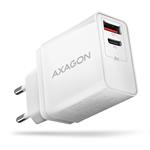 AXAGON ACU-PQ22W, PD & QUICK USB nabíječka, 22W, 1x USB-A + 1x USB-C, PD3.0/QC3.0/AFC/FCP/Apple