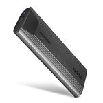 AXAGON EEM2-GTS, USB-C 3.1 box na SSD M.2 (PCIe), kovový, bezšroubkový