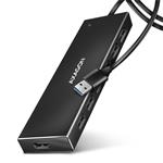 AXAGON HUE-F7A, 7-portový USB 3.0 hub, 1m kabel