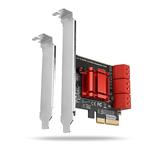 AXAGON PCES-SA6, interní SATA řadič, 6x SATA III port, ASM1166, LP, PCIe