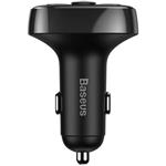 Baseus bluetooth MP3 FM Transmiter s nabíjením 2xUSB 3.4A černý
