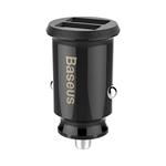 Baseus CCALL-ML01 Grain Nabíječka do Auta 15.5W 2x USB Black