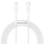 Baseus Superior Series rychlonabíjecí kabel Type-C/Lightning 20W 1m bílý
