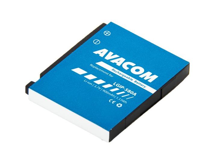 Baterie do mobilu LG KU990 Li-Ion 3,7V 900mAh (náhrada LGIP-580A)