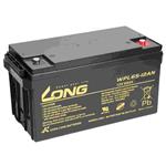 Baterie Long 12V 65Ah olověný akumulátor LongLife M6 10-12 let (WPL65-12AN)