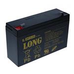 Baterie Long WP12-6S, 6V, 12Ah, Faston 187