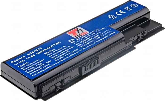 Baterie T6 power Acer Aspire 5310, 5520, 5720, 5920, 7720, 8730, TravelMate 7530, 8cell, 5200mAh