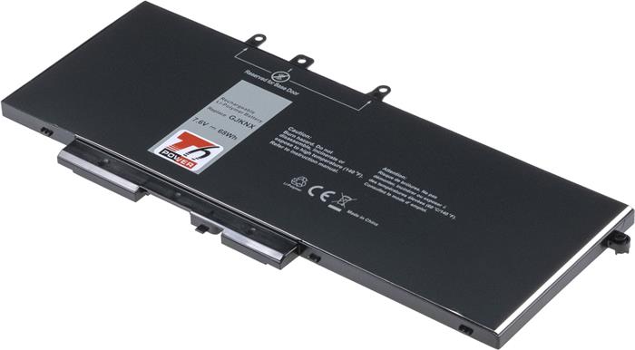 Baterie T6 power Dell Latitude 5280, 5290, 5480, 5490, 5580, 5590, 8950mAh, 68Wh, 4cell, Li-pol