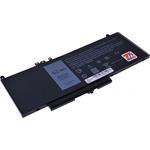 Baterie T6 power Dell Latitude E5270, E5470, E5570, Precision 15 3510, 8100mAh, 62Wh, 4cell, Li-pol